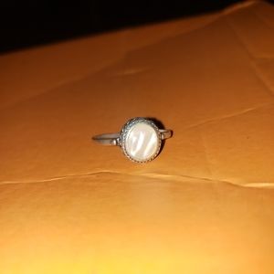 Mother of pearl ring